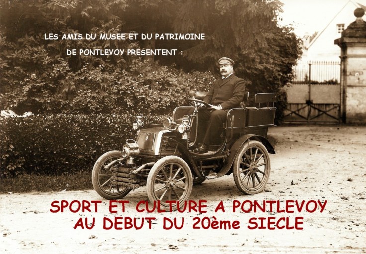 livret Sport et culture à Pontlevoy début 20e siècle