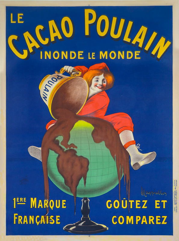 25 Poulain inonde le monde - Cappiello